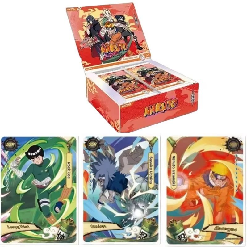 Board Game Naruto - KAYOU 정품 카드 영어 나루토 카드