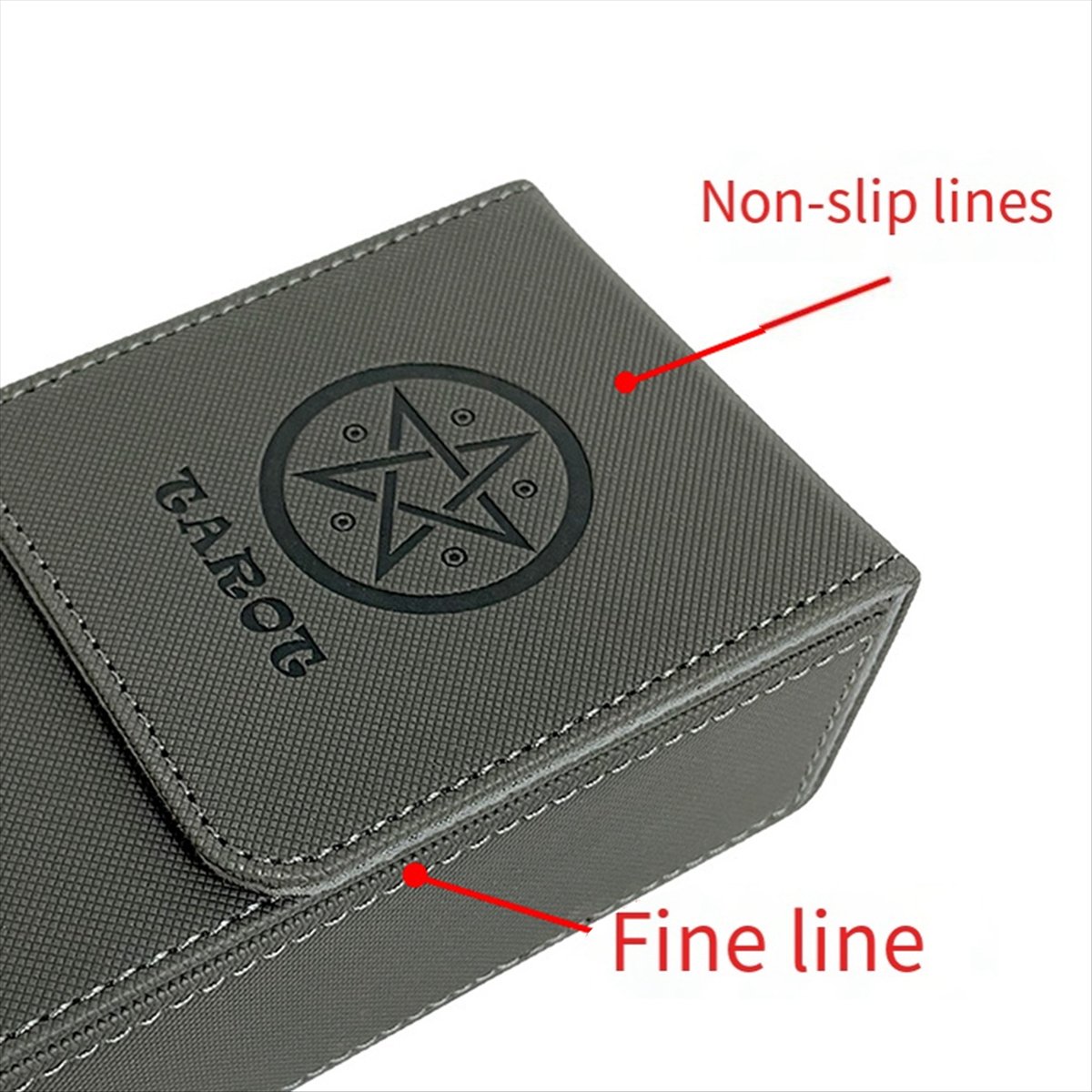 Card Game Deck - ABST 블랙 레드 패턴 타로 카드