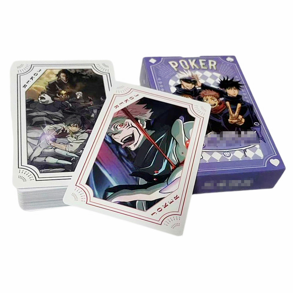 Card Game Deck - Jujutsu Kaisen 포커 카드 놀이 보드