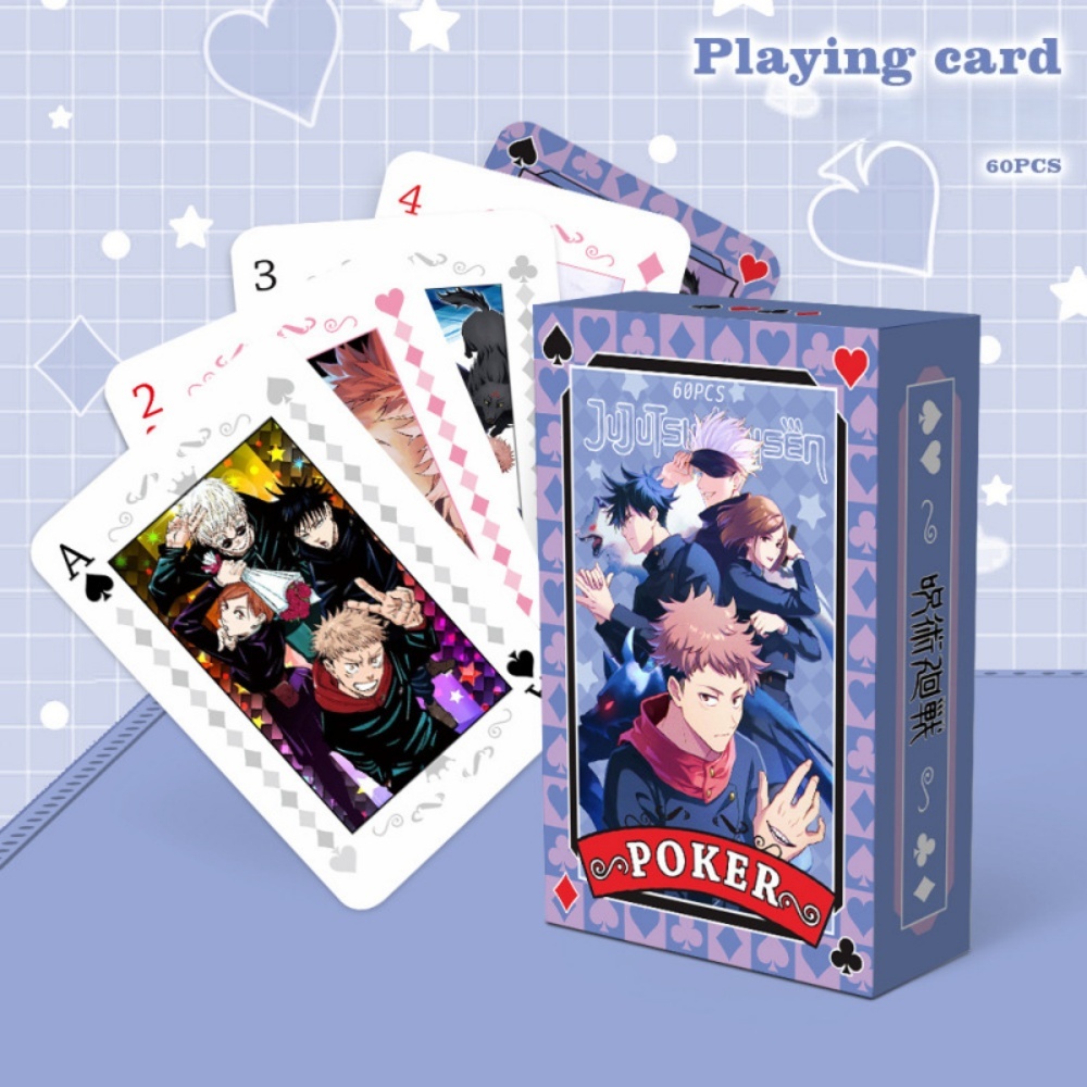 Board Game Naruto - 애니메이션 포커 장난감 Jujutsu Kaisen 보드