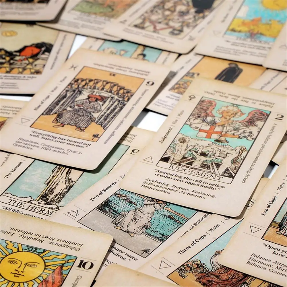 Card Game Deck - 초보자를 위한 타로 카드, 키워드: 앤티크