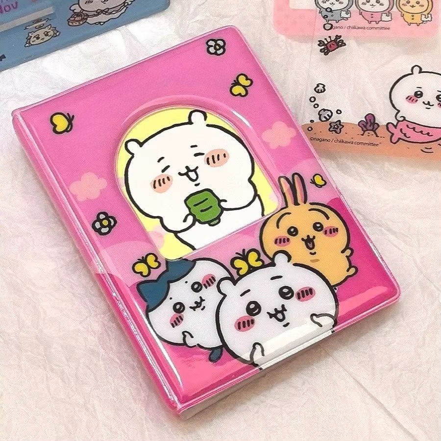 귀여운 지이 3인치 포토카드 앨범 귀여운 만화 캐릭터  - Board Game Book 리뷰 및 가격