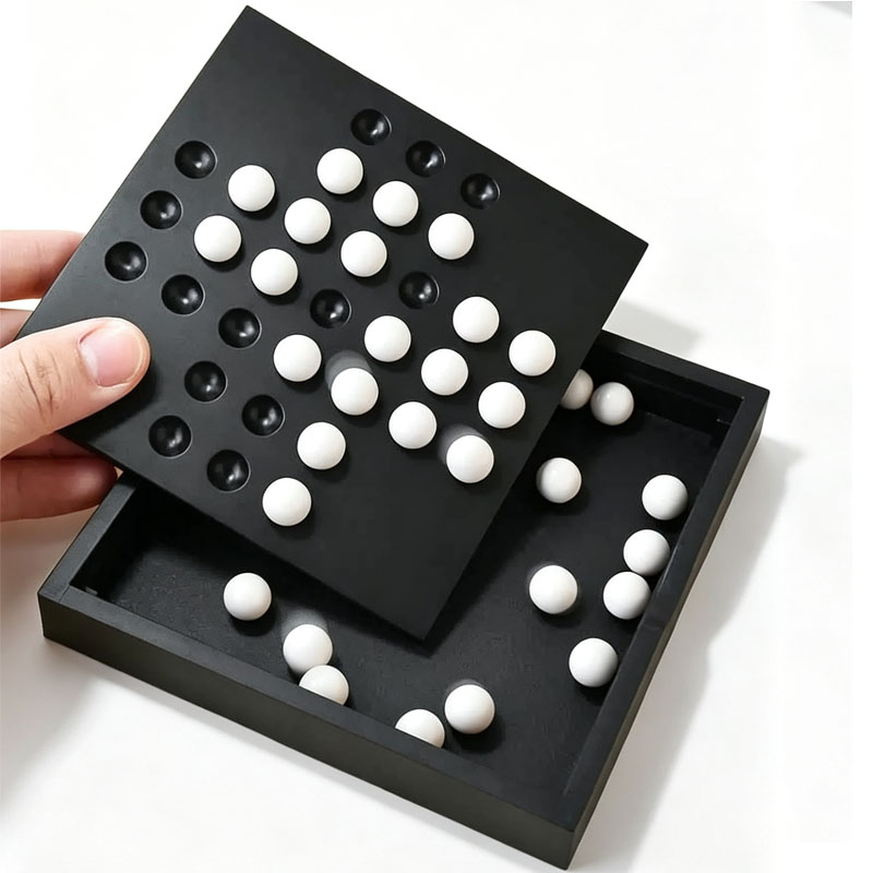 유럽 클래식 싱글 체스 페그 솔리테어 성인 및 어린이를 - Board Game Education 리뷰 및 가격