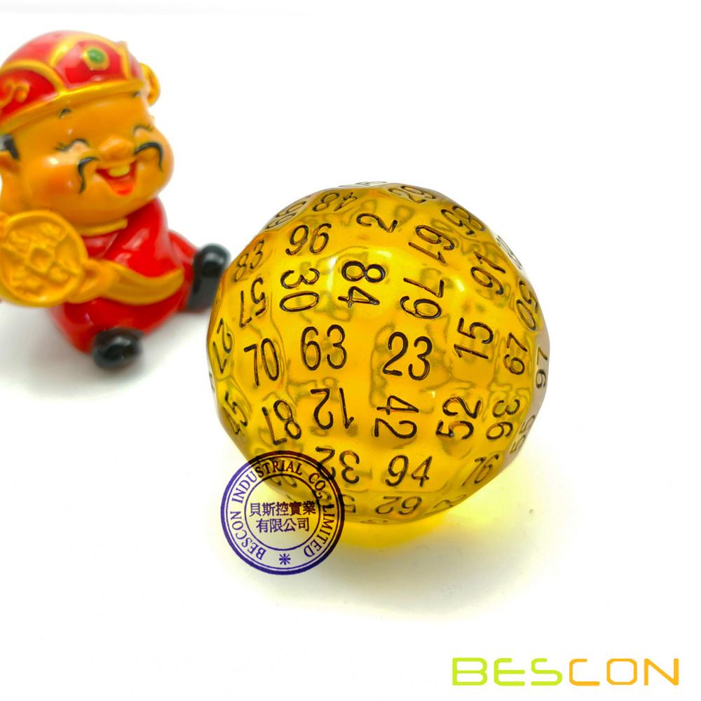 Bescon 반투명 다면체 주사위, 100 측면 주사위 - Board Game Pandemic 리뷰 및 가격