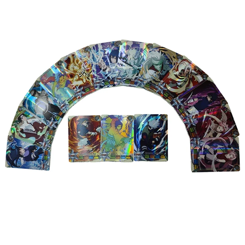 50pcs 나루토 영어 카드 화려한 카카시 우즈마키 나 - Board Game Naruto 리뷰 및 가격