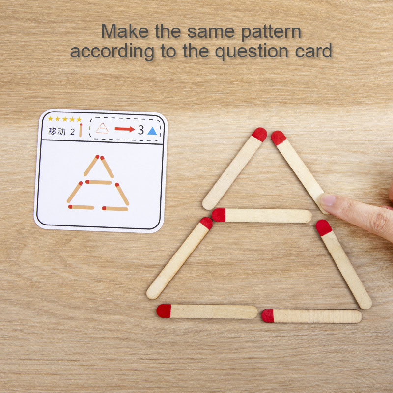몬테소리 일치 퍼즐 게임 나무 장난감 DIY 수학 기하 - Board Game China 리뷰 및 가격