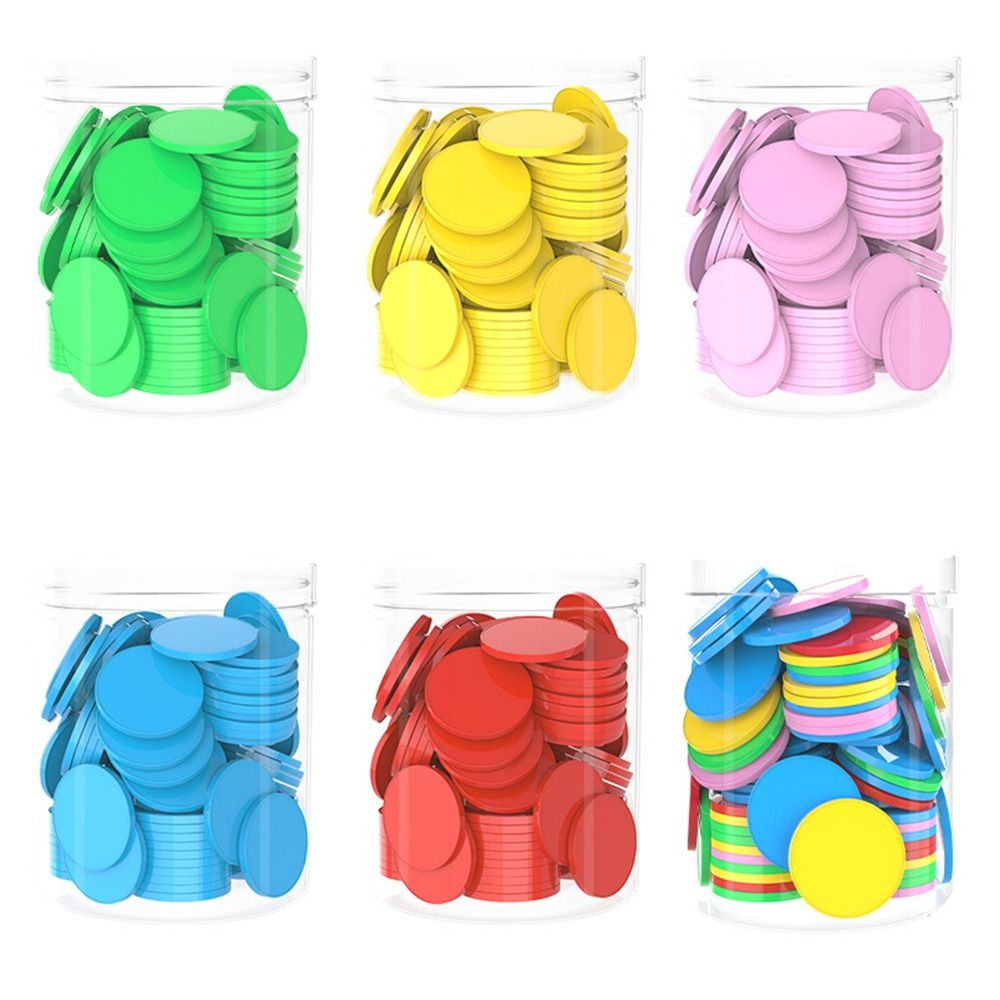 100pcs 플라스틱 계산 칩 덧셈 뺄셈 연산 보드 게 - Board Game Quiz 리뷰 및 가격