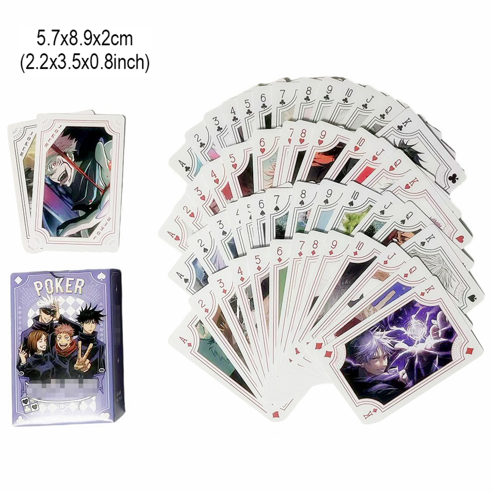 Jujutsu Kaisen 포커 카드 놀이 보드 게임  - Card Game Deck 리뷰 및 가격