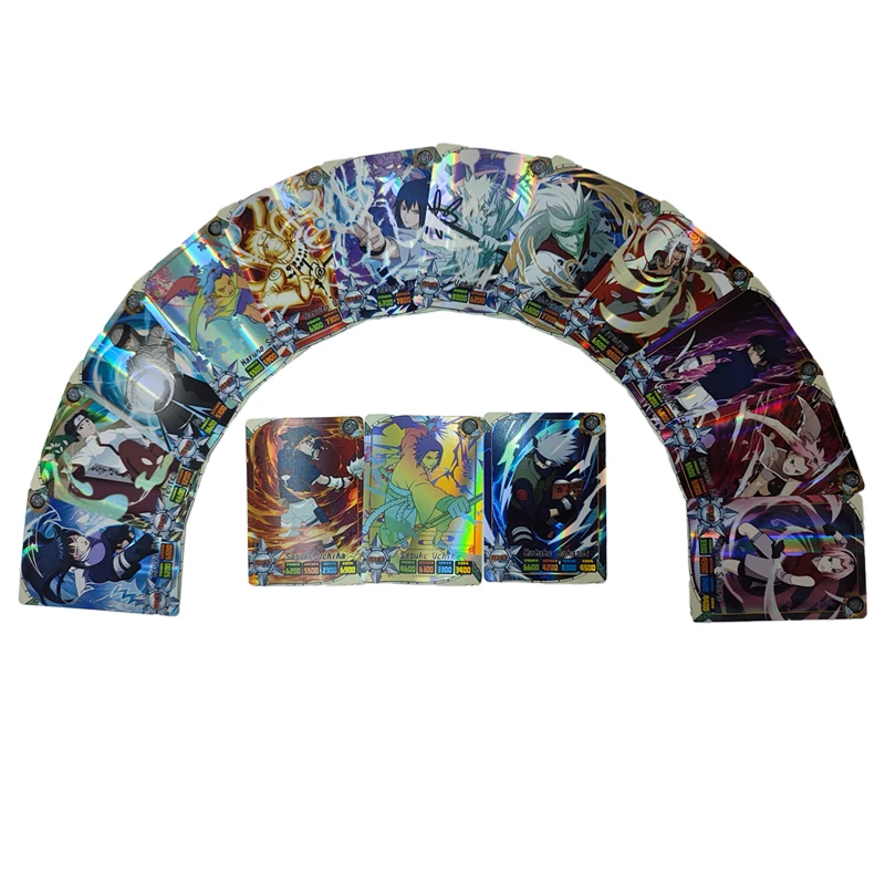 50pcs 나루토 영어 카드 화려한 카카시 우즈마키 나 - Board Game Naruto 리뷰 및 가격