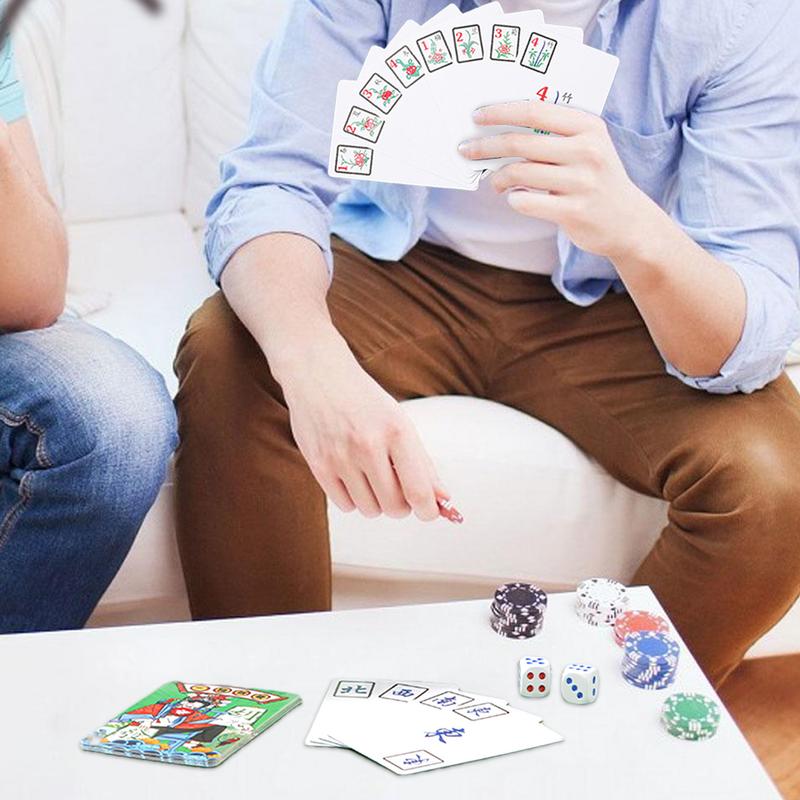 마작 카드 가족 게임 방수 마작 놀이 카드, 클래식 게 - Card Game Deck 리뷰 및 가격