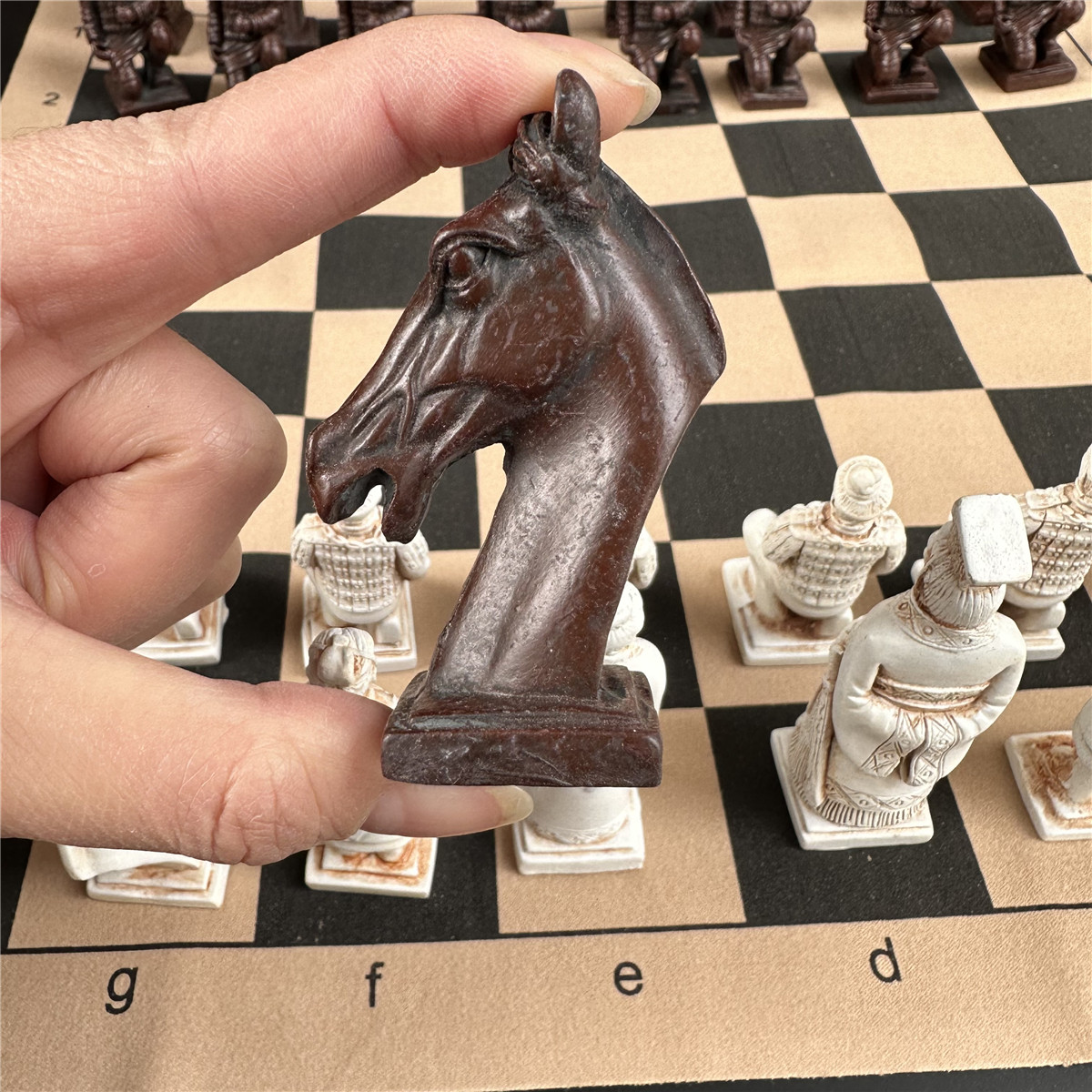 Terra Cotta Warriors 앤티크 큰 체스  - Board Game Queen 리뷰 및 가격