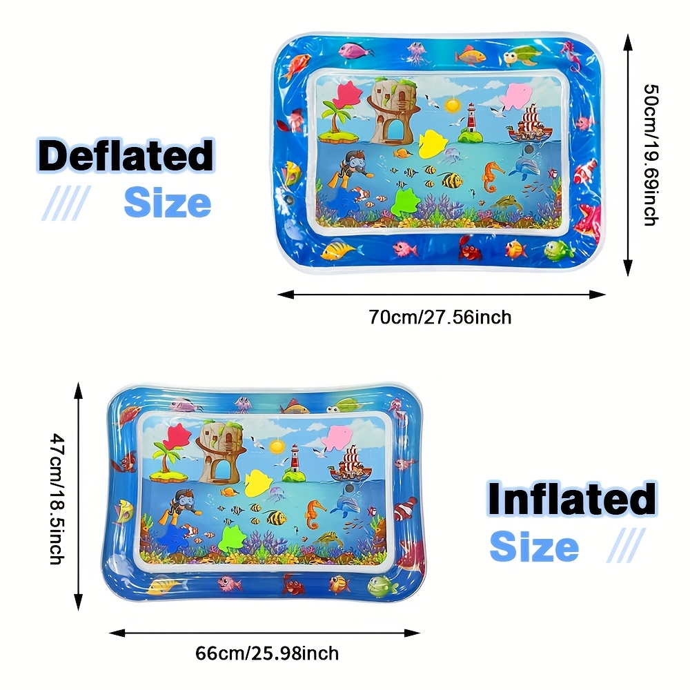 1pc 스퀘어 다이버 아기 물 매트 라운드 해마 유아  - Play Mat Neoprene 리뷰 및 가격
