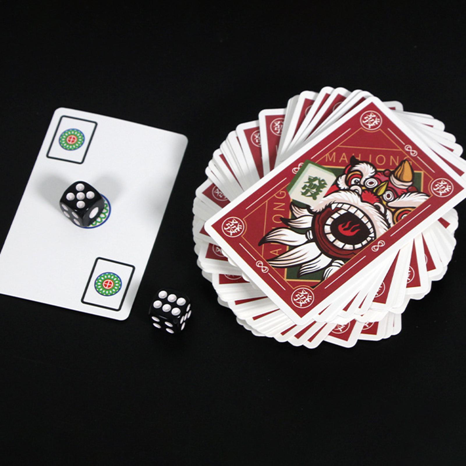 카드놀이 마작 타일 가족 게임 144피스 카드 덱 홈  - Card Game Deck 리뷰 및 가격