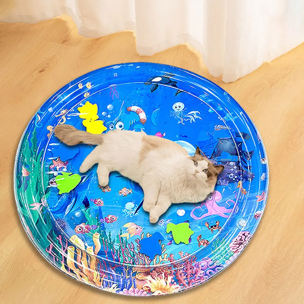 65cm 고양이 감각 물놀이 매트, 물고기 물감각 놀이 - Play Mat Neoprene 리뷰 및 가격